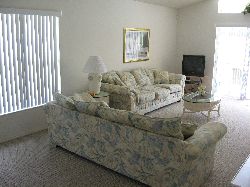 Lounge leading out to pool area