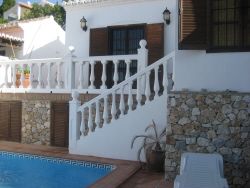 Rear of property