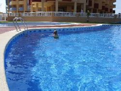 Swimming pool for the complex
