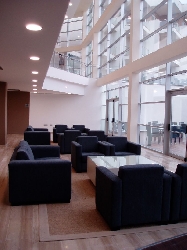 Hotel lounging area and bar - 5 mins wal