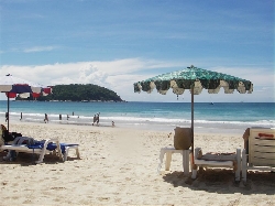 Relax on one of Phukets quietest beaches