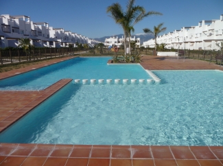 alhama condado pool calida mazarron murcia costa spain apartment gated