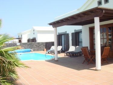 terrace sun blanca lanzarote goleta playa canary islands villa spain la pool