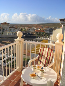 Balcony of master bedroom