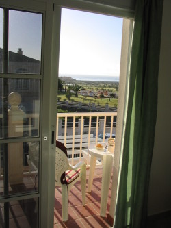 View from master bedroom