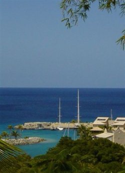 The view from the terrace
