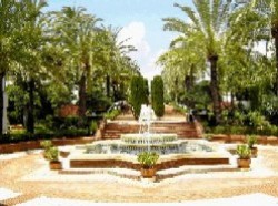 Main fountain