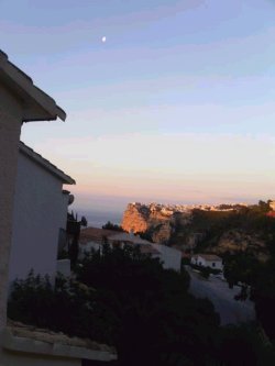 Dawn over La Cumbre
