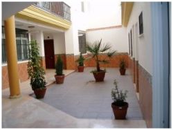 Pretty little enclosed courtyard