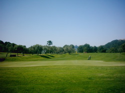 9th green la sella