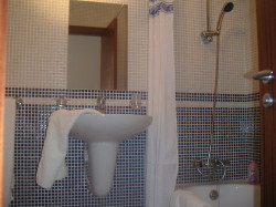 Two modern bathrooms
