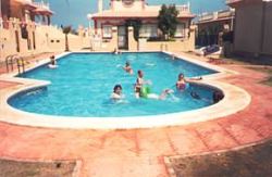 communal pool 100 yrds from villa