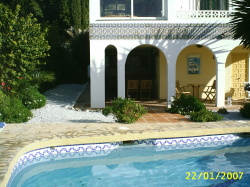 View from pool