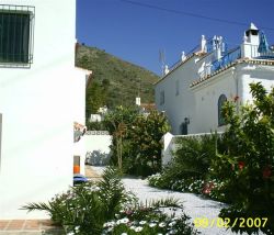East side of villa