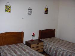 One of the two twin bedded rooms.