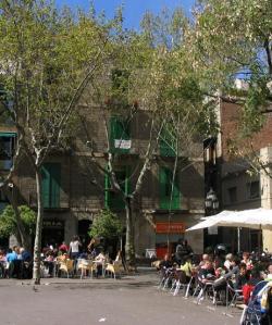 nice square near the apartment