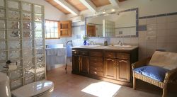 One of the 6 bath/shower rooms