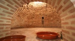 Original bread oven in the