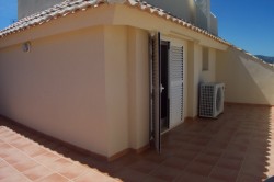 Upper floor sun terrace