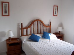 Double bedroom with air con.