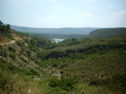 view of the mountains