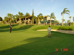18th Hole & Club House.