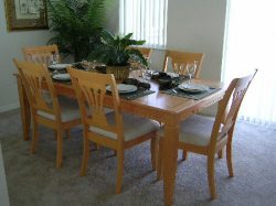 Pleasant dining area