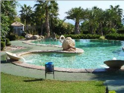 Pool and Gardens