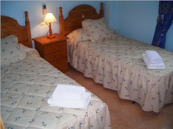 Air-Condtioned Twin Bedroom