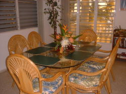 Casa Tamara upstairs dining room