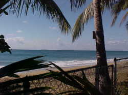 Our beach from our garden