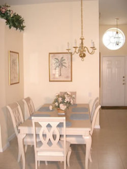 Dining room for 8
