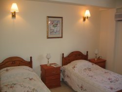 First Bedroom converted to twin