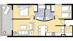 Spacious living area
