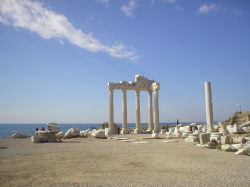 Roman ruins in Side