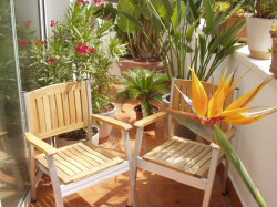 Bedroom balcony