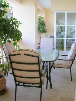 Upper terrace