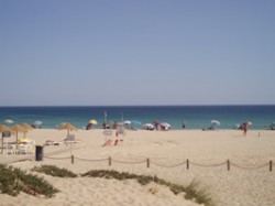 Meia Praia Beach just minutes away
