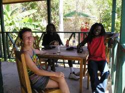 afternoon chill out on verandah