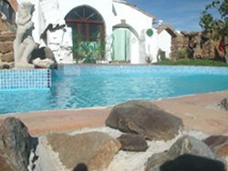 Across Pool to Main House