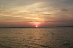 Sunset from dock