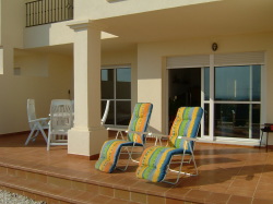 Large Southwest facing Patio area
