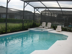 Private pool and spa with large deck