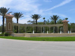 Entrance Fountains