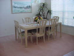 Formal dining area