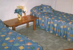 Two single beds (also a bed settee)