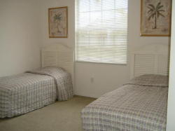Twin bedded room