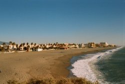 Beach in winter