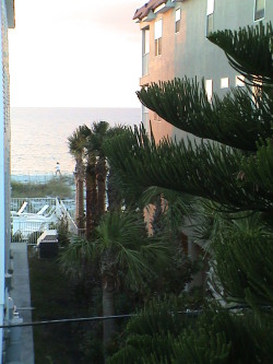 View from our Balcony