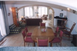 Dinning Room and Lounge from the Kitchen